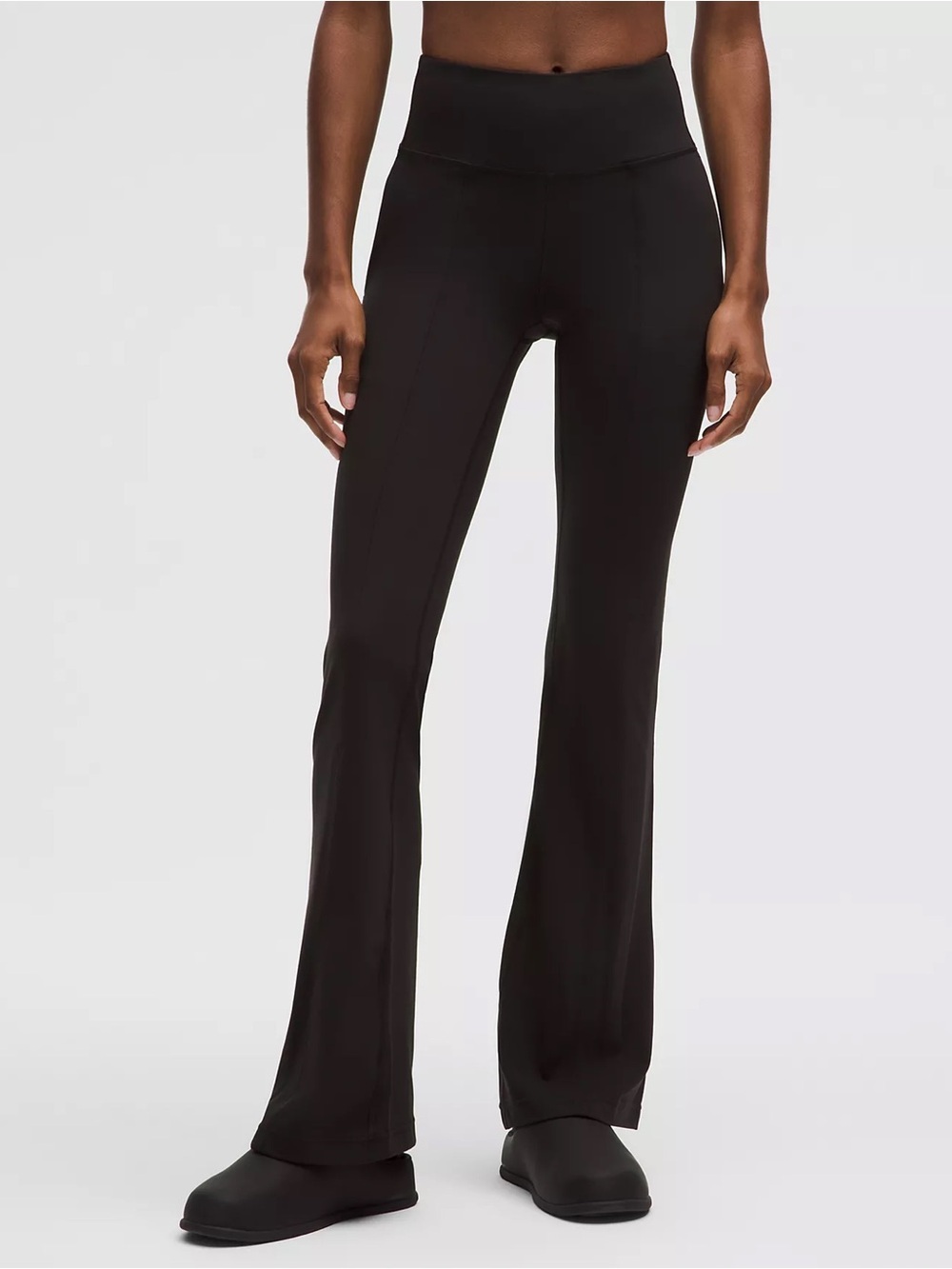 Lululemon Groove High-Rise Flared Pant with Pockets 32.5" Black Leggings